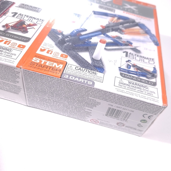 VEX Robotics HexBUG 3 Pack Dart Shooter Launchers STEM Construction Kit Bundle - Picture 8 of 10